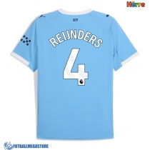 Fotballdrakt Herre Manchester City Tijjani Reijnders #4 Hjemmedrakt 2025-26 Kortermet